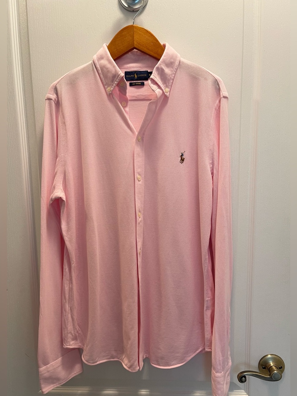 Ralph Lauren Women’s Pink Button-Down Shirt